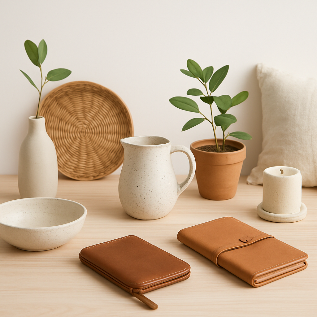 An assortment of artisan products from 9jamall sellers